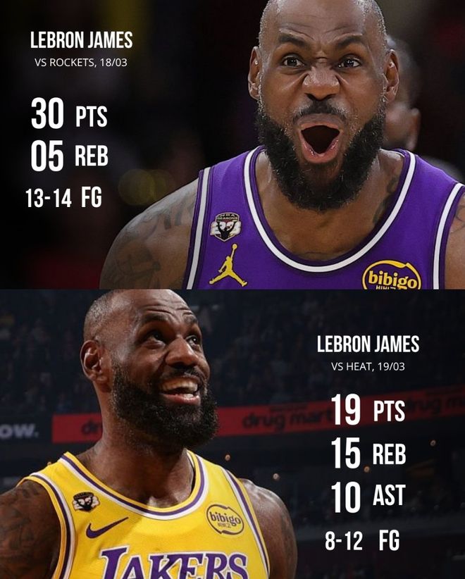 勒布朗背靠背两场高效输出 詹姆斯追平帕里什出