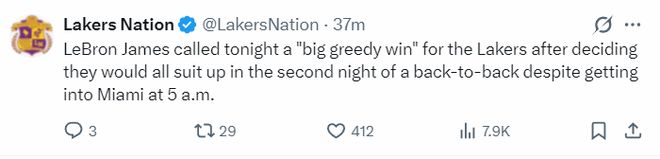 勒布朗背靠背两场高效输出 詹姆斯追平帕里什出