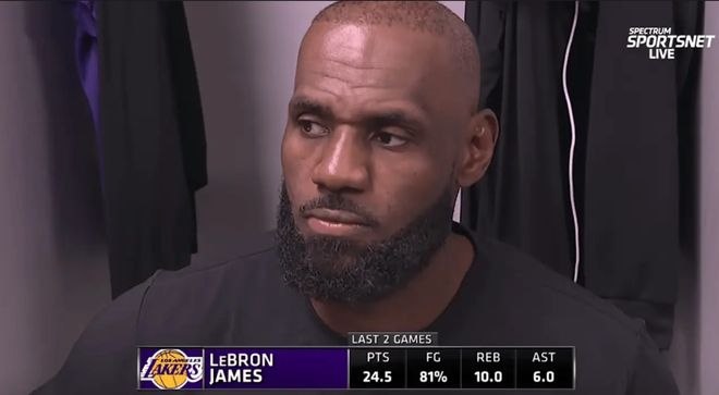 勒布朗背靠背两场高效输出 詹姆斯追平帕里什出