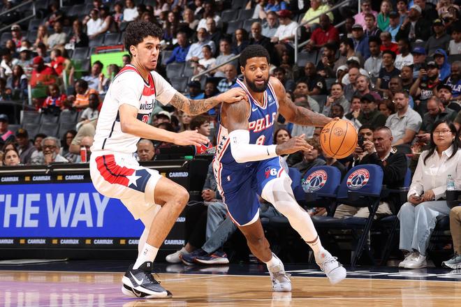 乔治39分创新高 恩比德轮休暴露76人季后赛黑马野