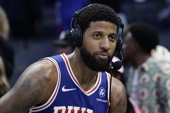 乔治39分创新高 恩比德轮休暴露76人季后赛黑马野