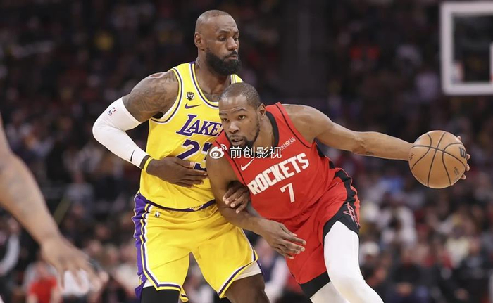 詹姆斯两场完胜杜兰特 湖人双杀火箭登顶西部